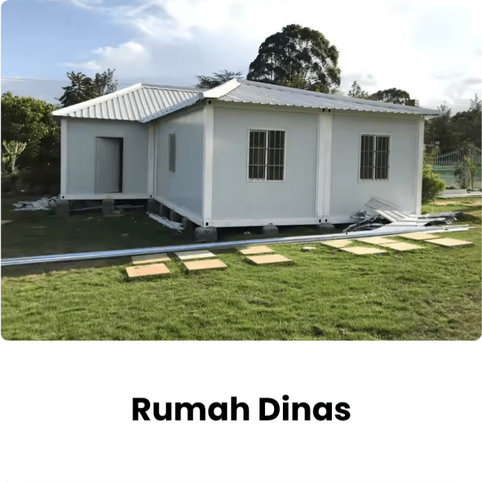 rumah dinas prefab