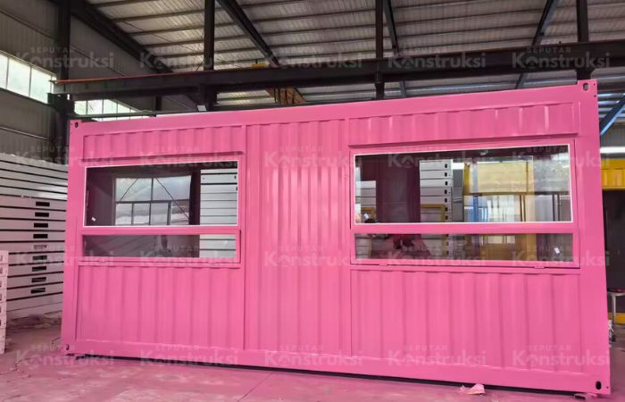 booth container cafe