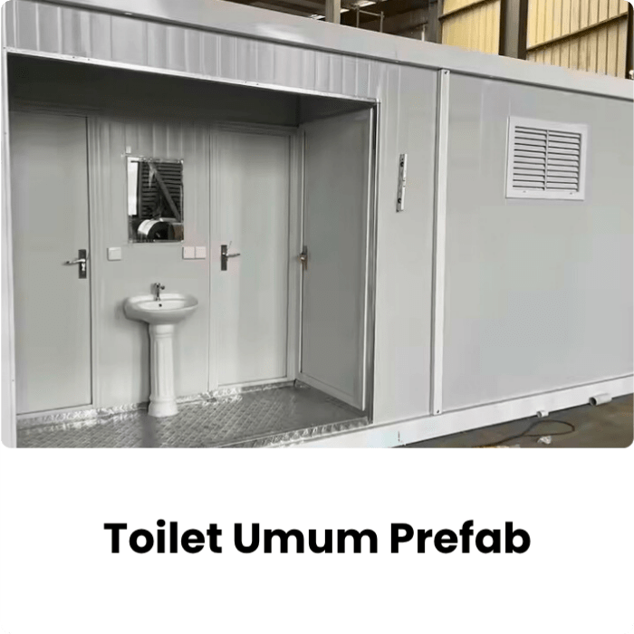 toilet prefab