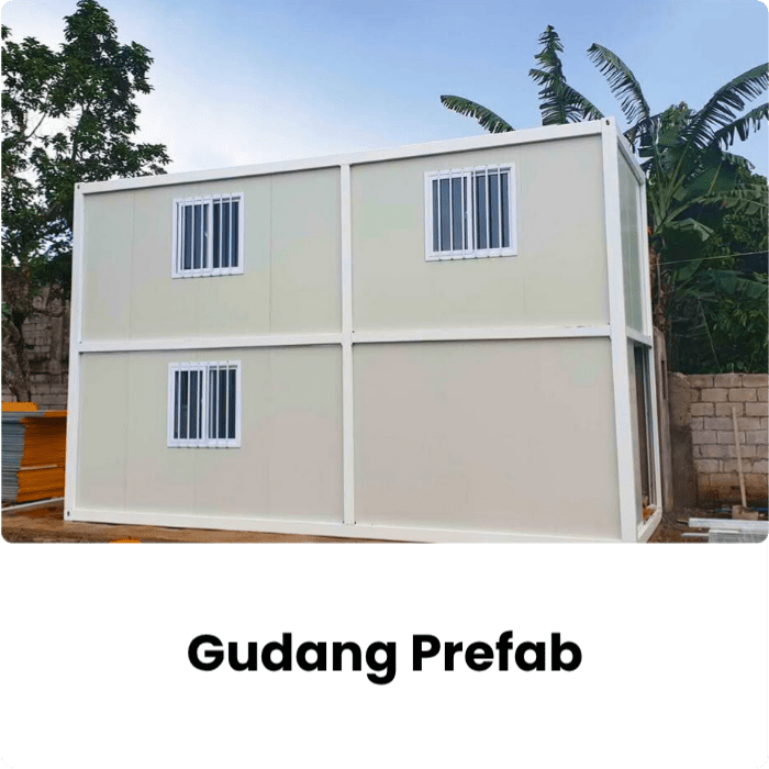 gudang prefab modular warehouse