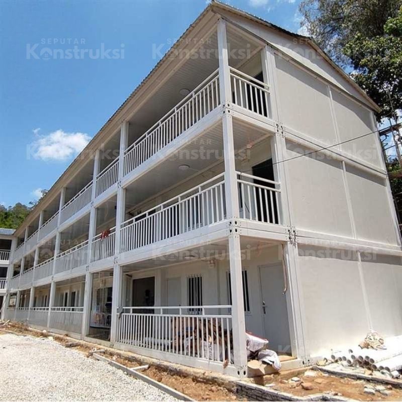 posko bencana prefab modular