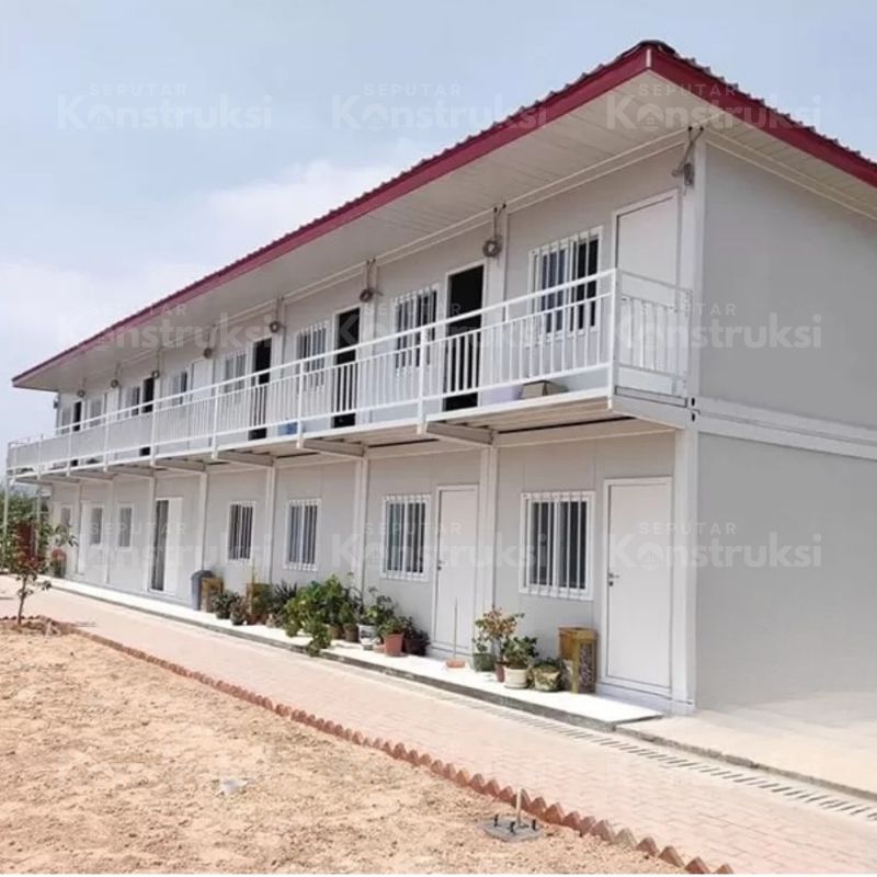 rumah karyawan prefab