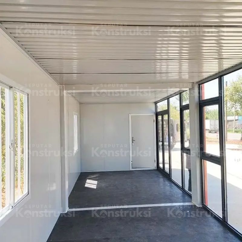 booth pameran prefab