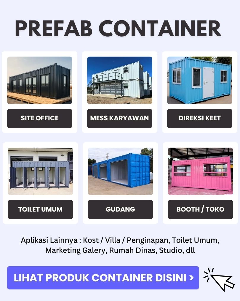 jual prefab container