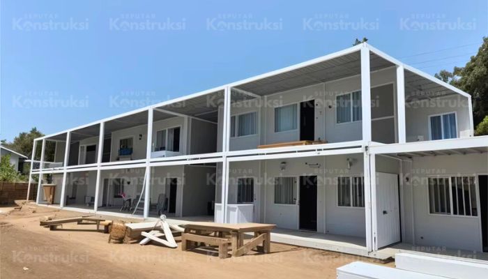 rumah modular mess karyawan