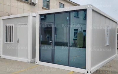 Rumah Detachable Container Sistem Modular Bisa Bongkar Pasang