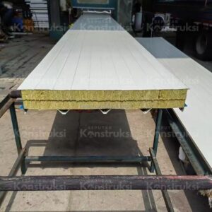 Jual dinding sandwich panel Rockwool