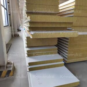 Dinding Panel berinsulasi Rockwool