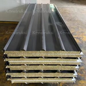 Roof Insulated panel Rockwool