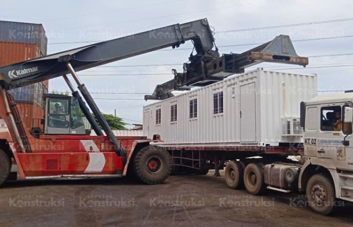 kantor container modifikasi