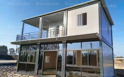 Rumah Sandwich Panel Ringan, Tahan Lama, Fireproof dan Anti Gempa