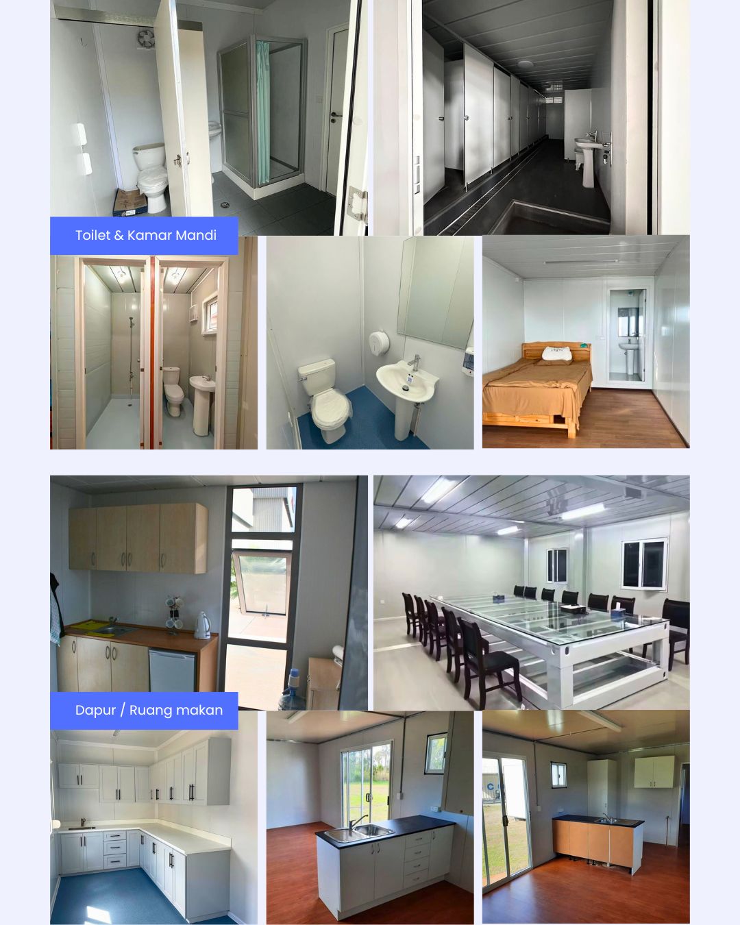 Instalasi Rumah Prefab Sandwich Panel