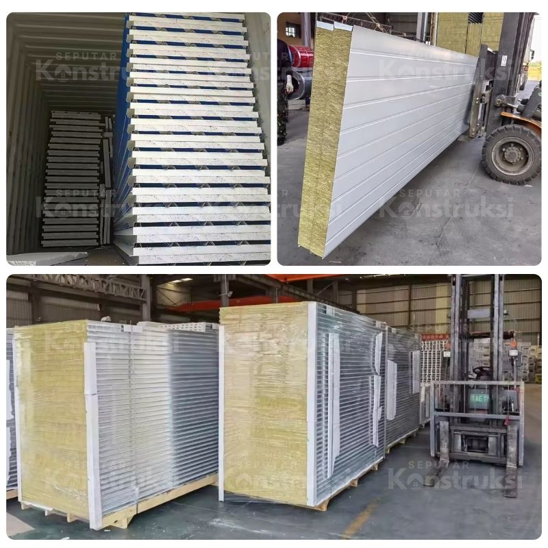 Jual Sandwich Panel pengiriman sandwich panel