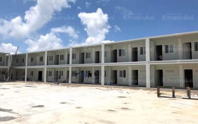 Mess Pekerja Prefab – Solusi Hunian Sementara Nyaman dan Efisien untuk Karyawan Proyek
