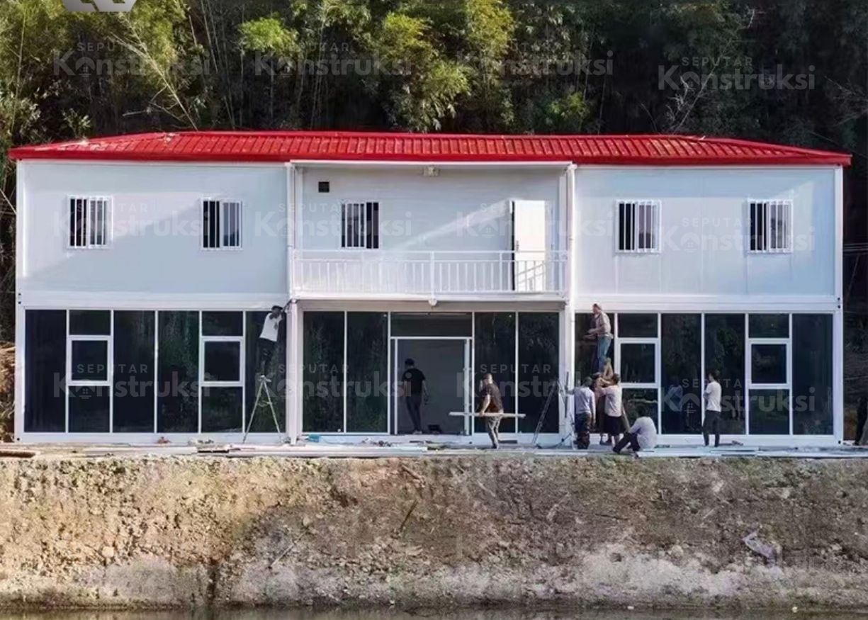 rumah prefab detachable