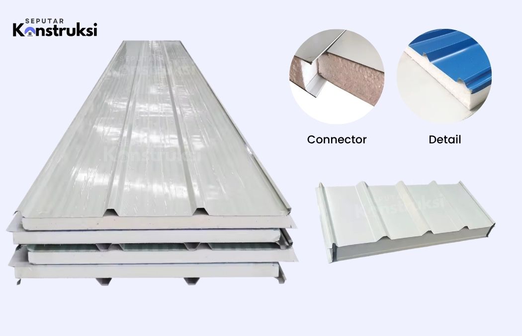atap eps Panel atap eps sandwich