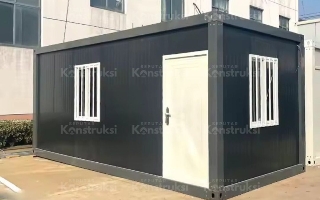 Detachable Container Tahan Gempa! Cocok Untuk Temporary Site Building