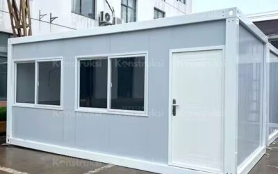 Direksi Keet Knock Down – Kantor Lapangan Praktis untuk Kebutuhan Proyek