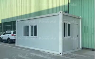 Office Modular Box dari Detachable Container yang dapat di Bongkar Pasang