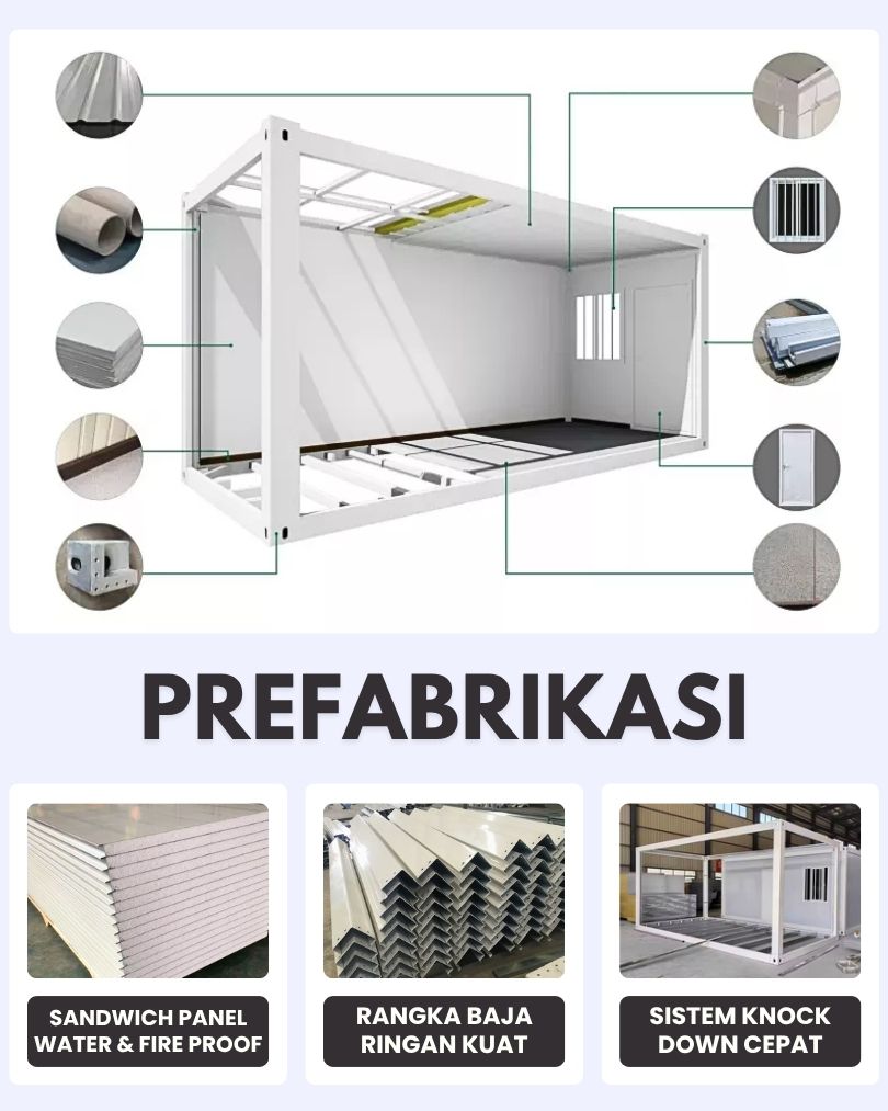 office prefab instan 