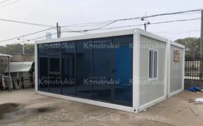 Kantor Lapangan Prefabrikasi – Efisiensi Proyek dengan Bangunan Modular