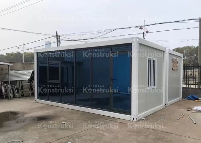 kantor lapangan prefabrikasi
