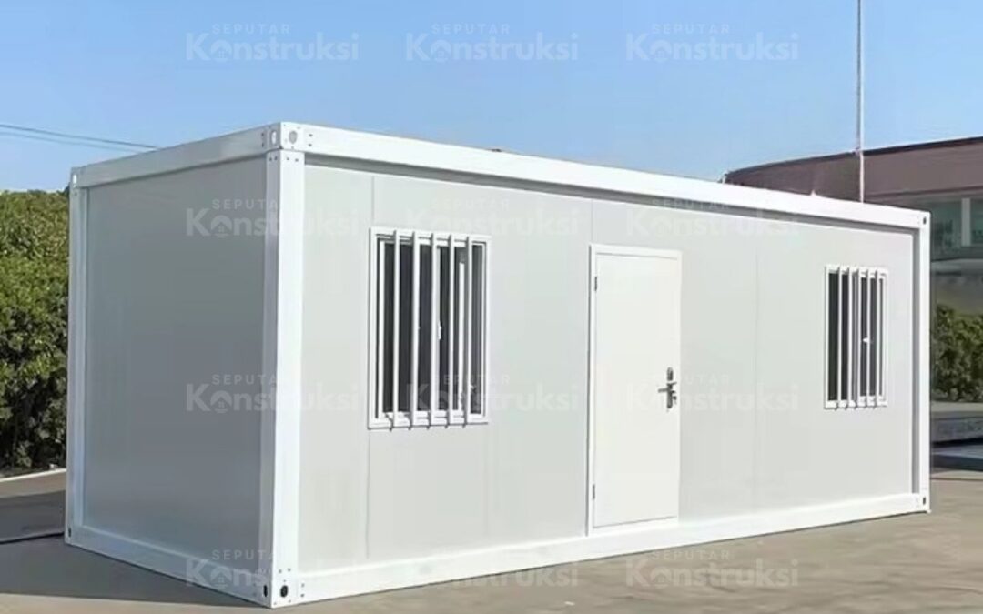 Kantor Prefab Modular Box – Praktis, Cepat, Fleksibel, dan Ekonomis
