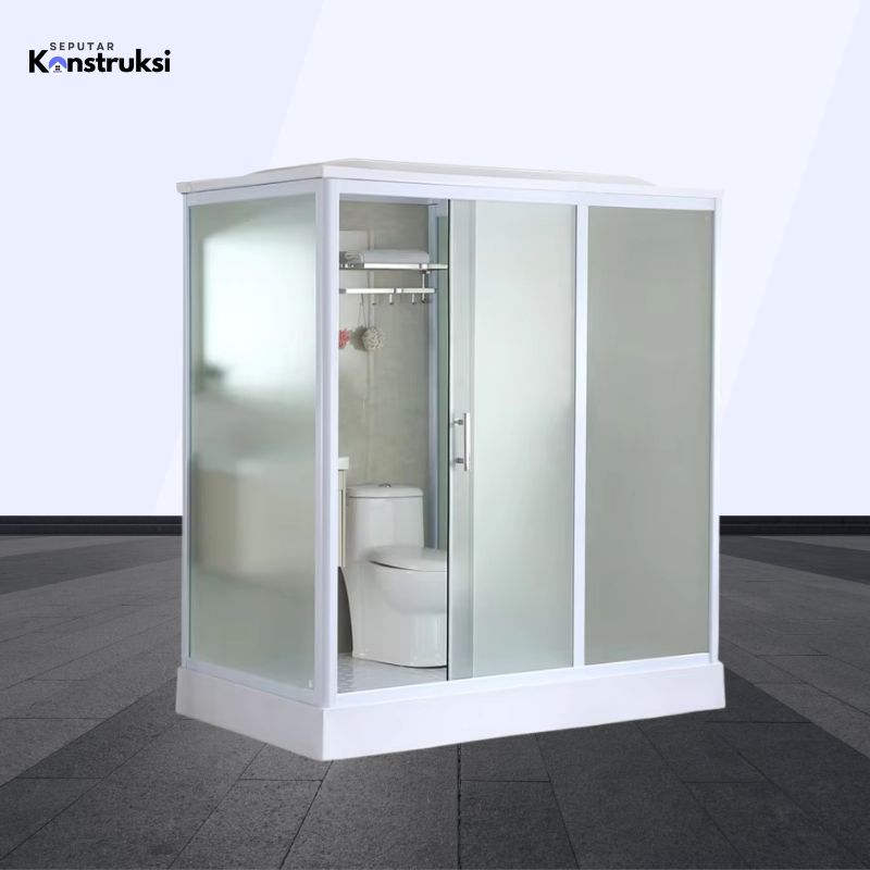 Prefab Toilet Full Glass