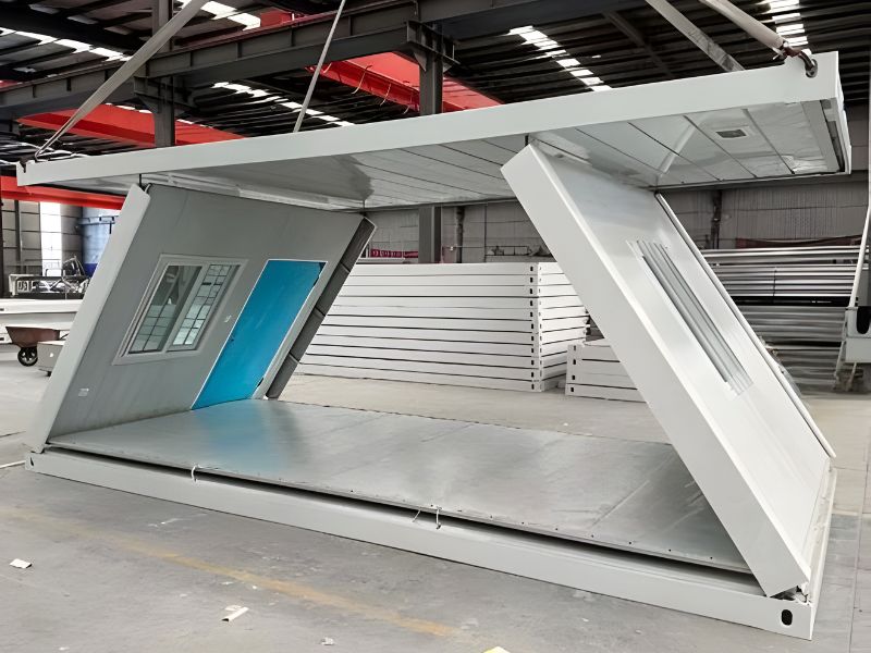 Rumah prefab folding lipat