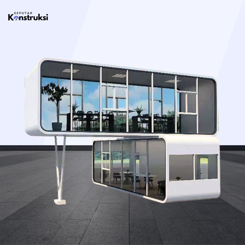 Apple Cabin 40 Feet Stacked