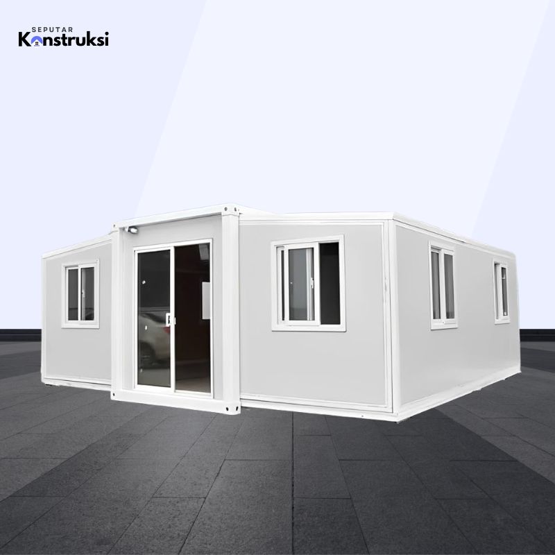Rumah prefab expandable 20 feet