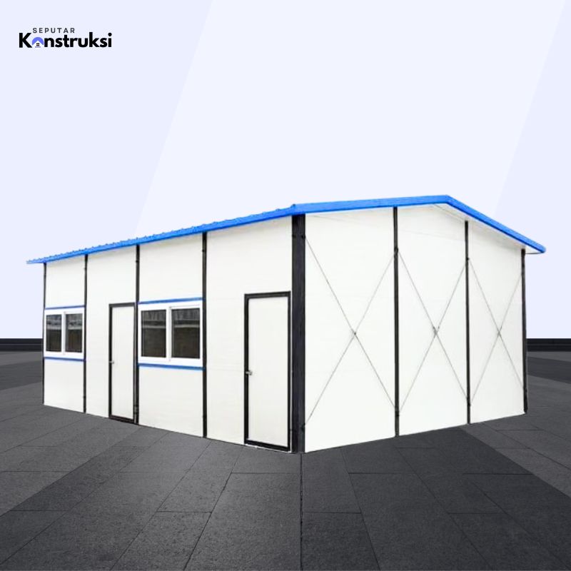 Rumah Prefabrikasi K house 1 lantai