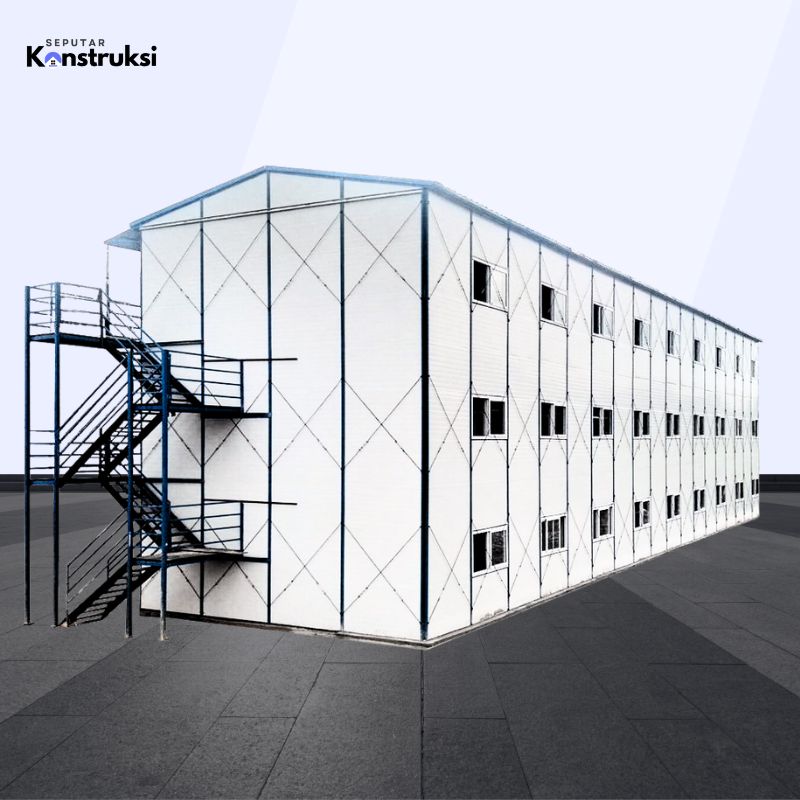 Rumah Prefabrikasi K house 3 lantai