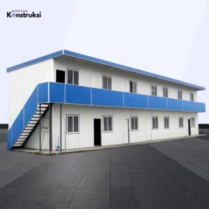 Rumah prefabrikasi T-House 2 Lantai