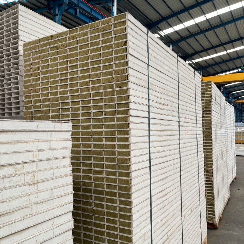 Sandwich Panel Murah MGO Rockwool