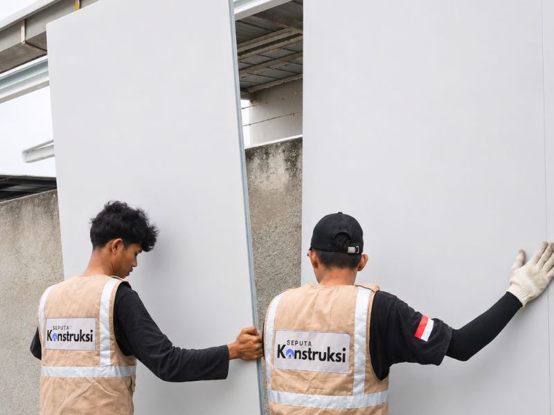 jasa pemasangan sandwich Panel