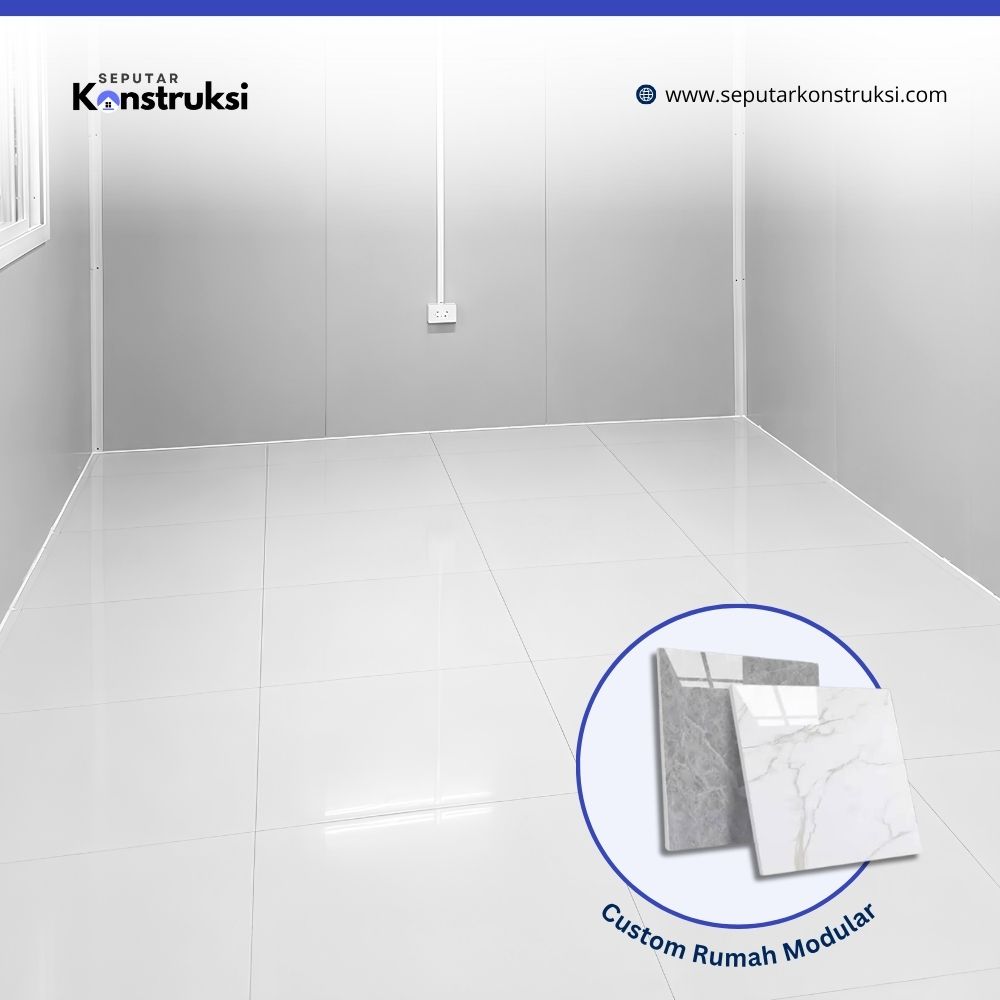 Fabrikasi lantai keramik rumah modular Fabrikasi lantai keramik rumah modular