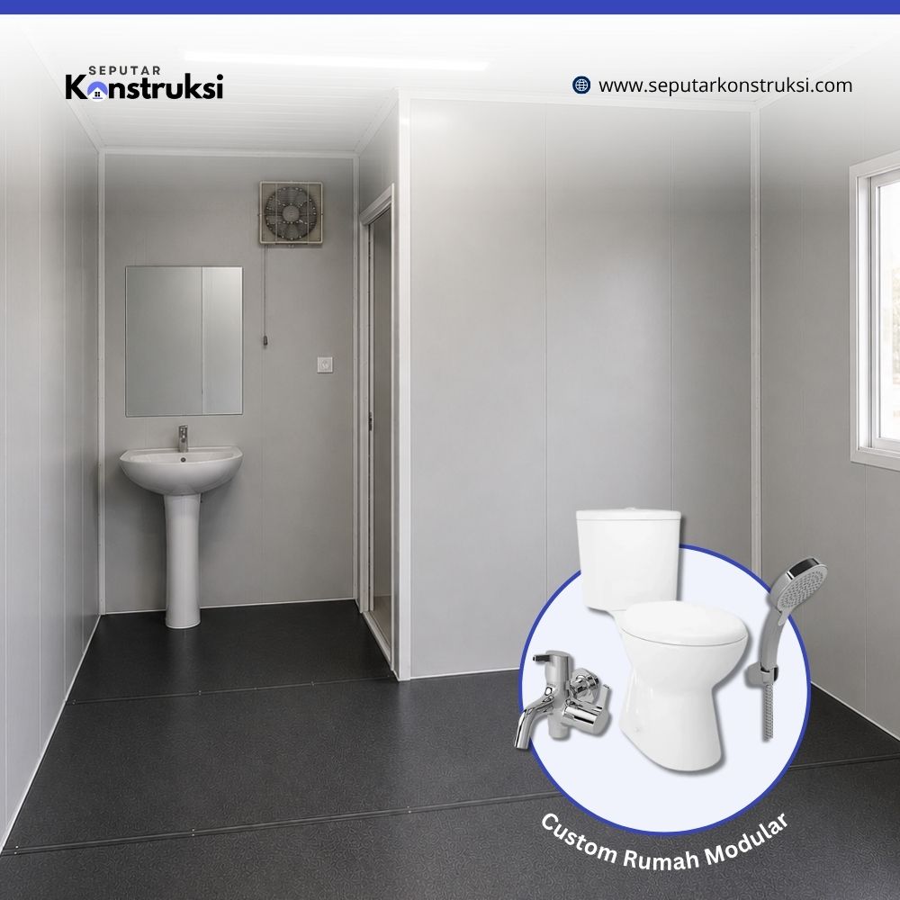 Fabrikasi toilet rumah modular Fabrikasi toilet rumah modular