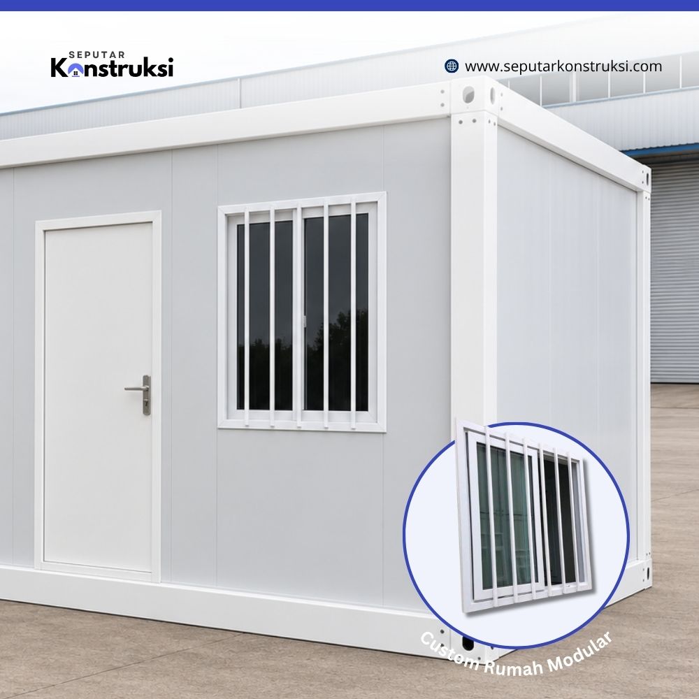 Fabrikasi jendela rumah modular Fabrikasi jendela rumah modular