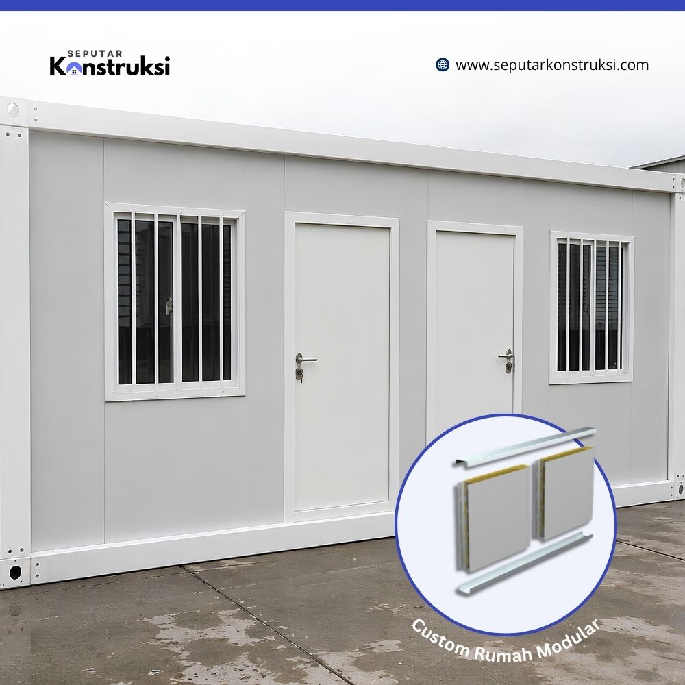 Fabrikasi sekat rumah modular Fabrikasi sekat rumah modular