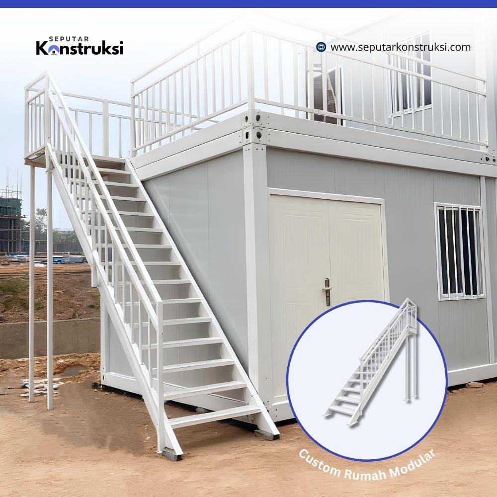 Fabrikasi tangga rumah modular Fabrikasi tangga rumah modular