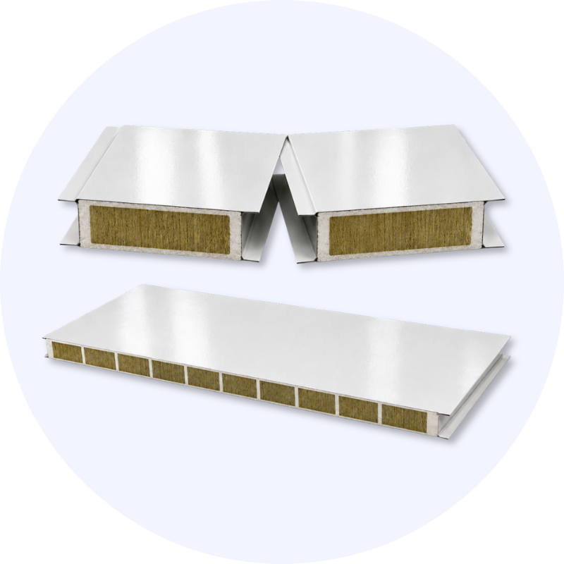jual sandwich panel magnesium rockwool