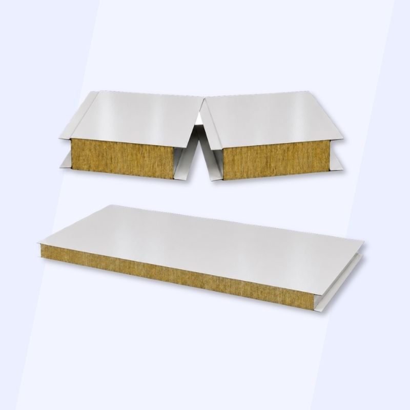 jual sandwich panel Rockwool murah
